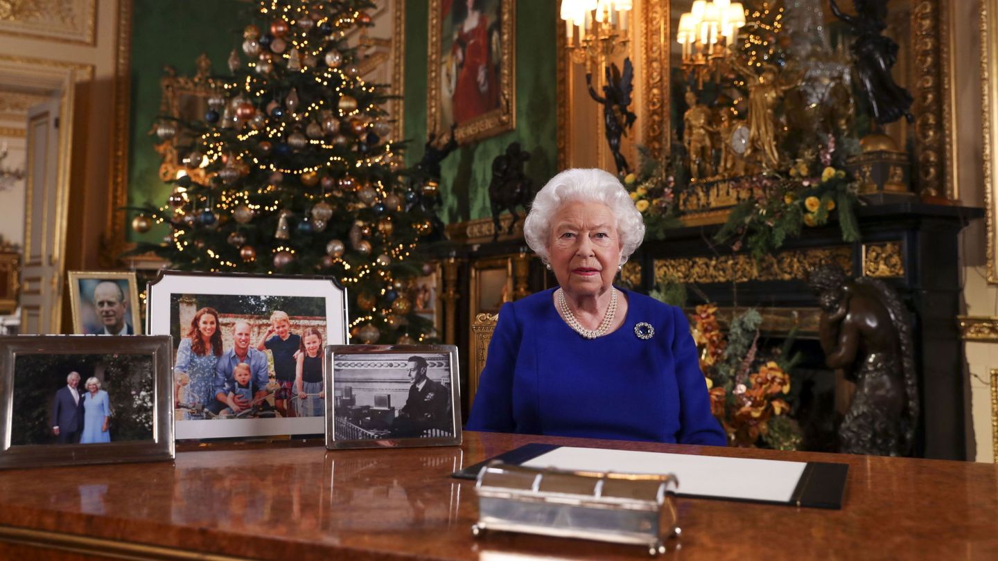 El mensaje navideño de la reina en 2019. (EFE)
