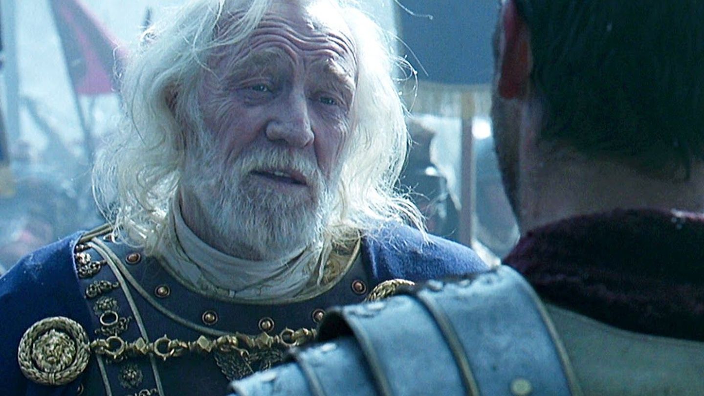 Richard Harris interpretó a Marco Aurelio en 'Gladiator'. (Universal)