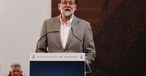 Foto: El presidente del Gobierno, Mariano Rajoy, durante su visita a Zamora. (EFE)