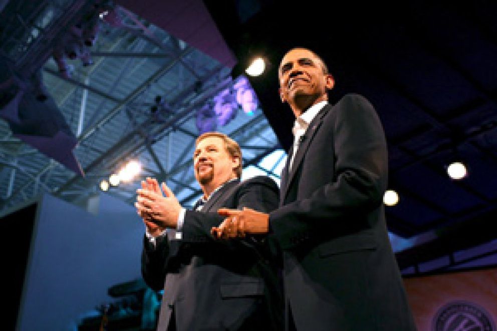 Foto: Obama y McCain, a la caza del voto crucial evangélico