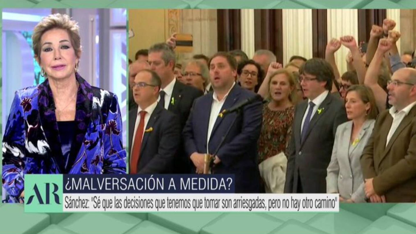 Ana Rosa, presentadora de las mañanas de Telecinco. (Mediaset)