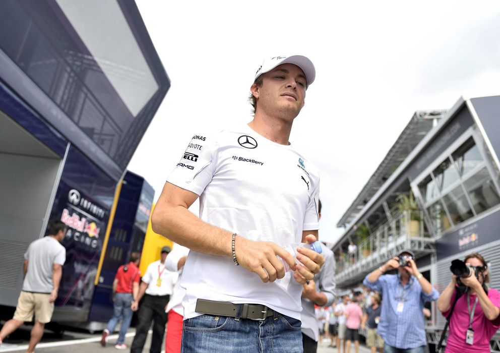 Foto: Nico Rosberg, actual líder del campeonato por 11 puntos sobre Hamilton.