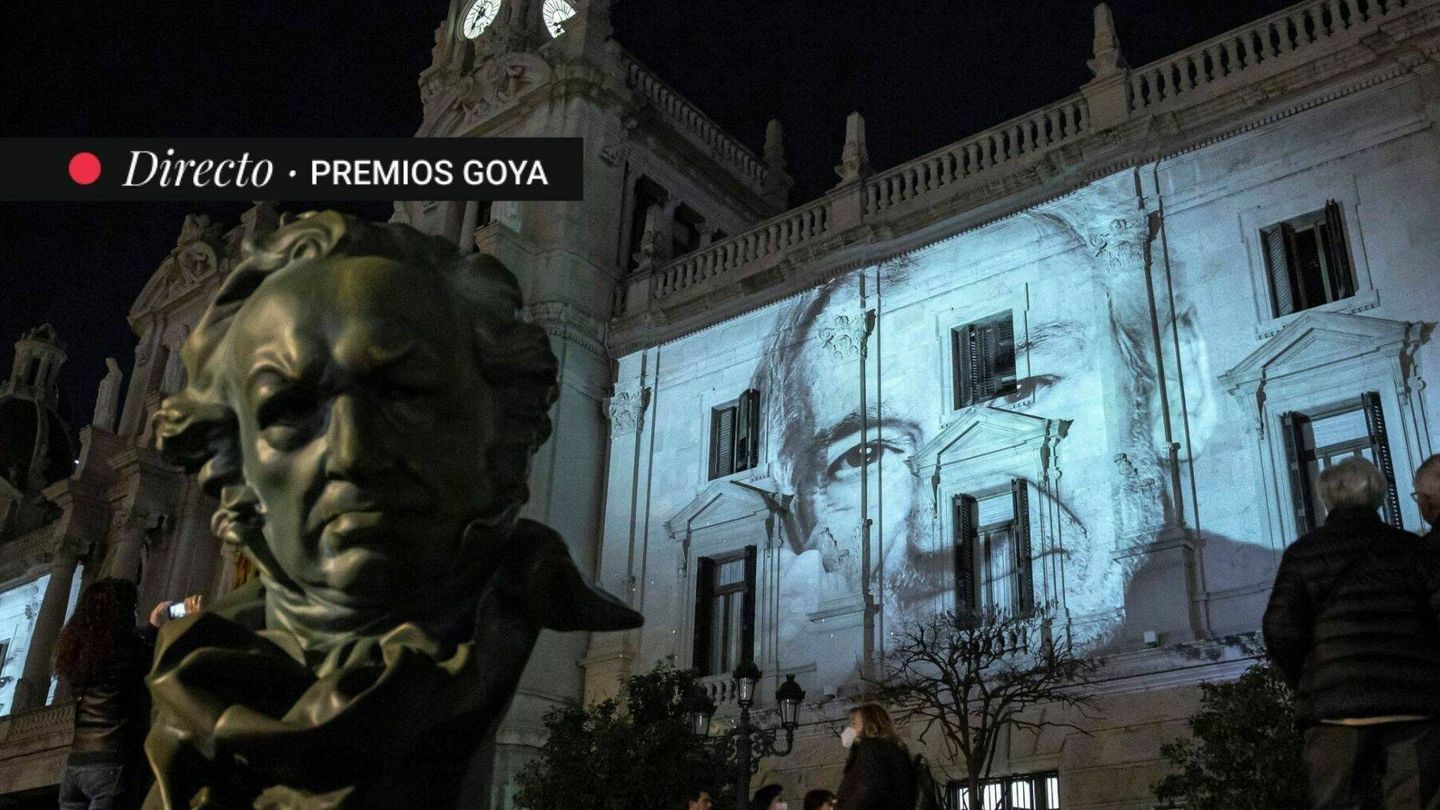 La ciudad de Valencia, volcada en los Goya 2022. 