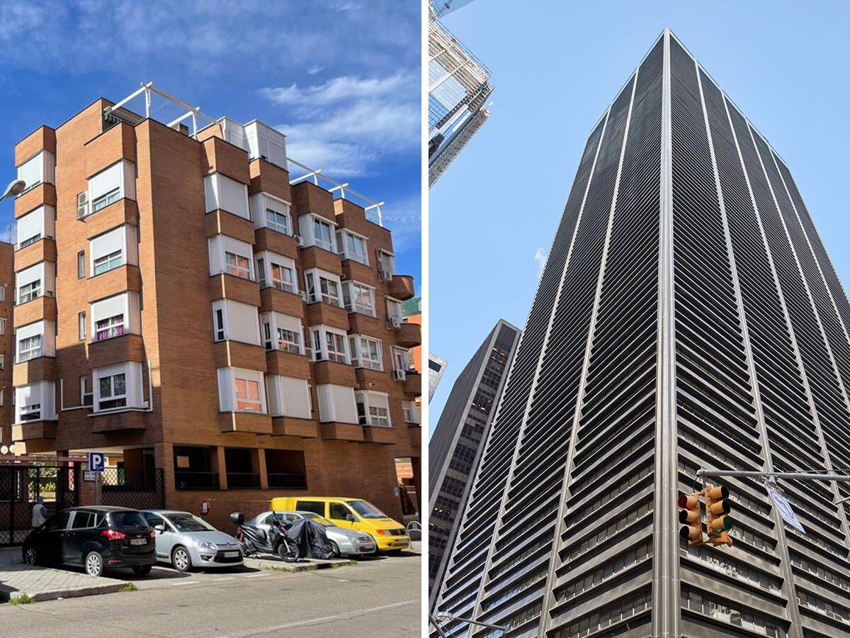 Foto: A la izquierda, el edificio en donde tiene su domicilio Cleary Gottlieb en Madrid. A la derecha, el One Liberty Plaza, el rascacielos en Manhattan, Nueva York, que aloja su sede principal. (EC/Alamy-Radharc Images)
