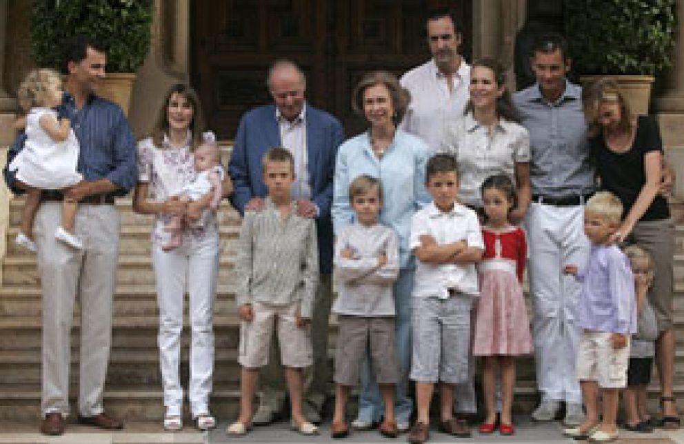 Foto: La Familia Real coincidirá sólo un día en Marivent