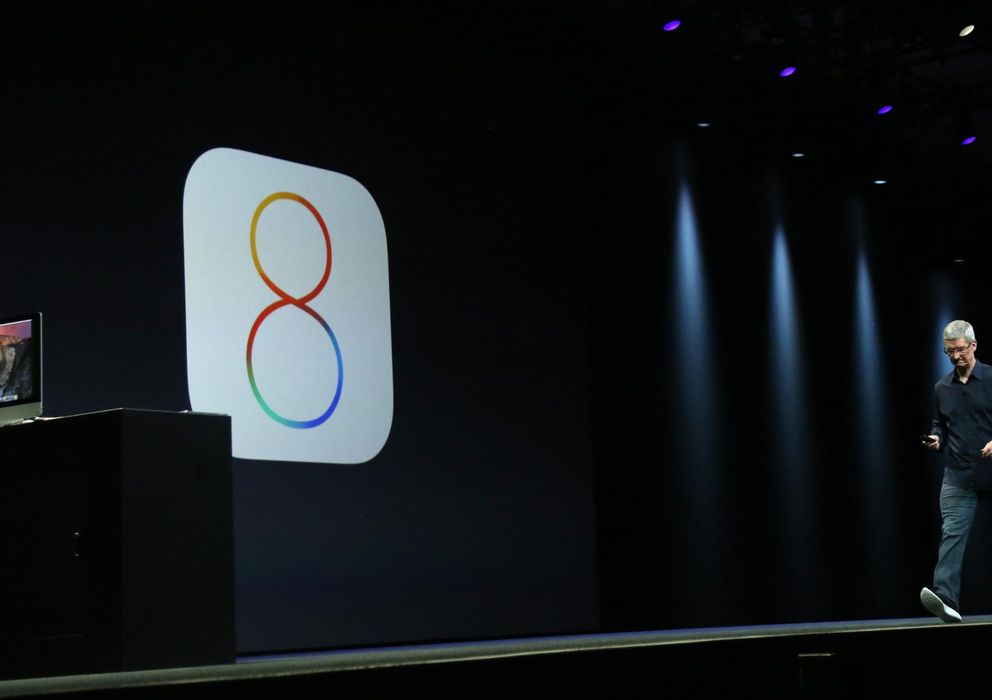 Foto: Tim Cook, durante la última presentación de Apple (Fotografía: Reuters).