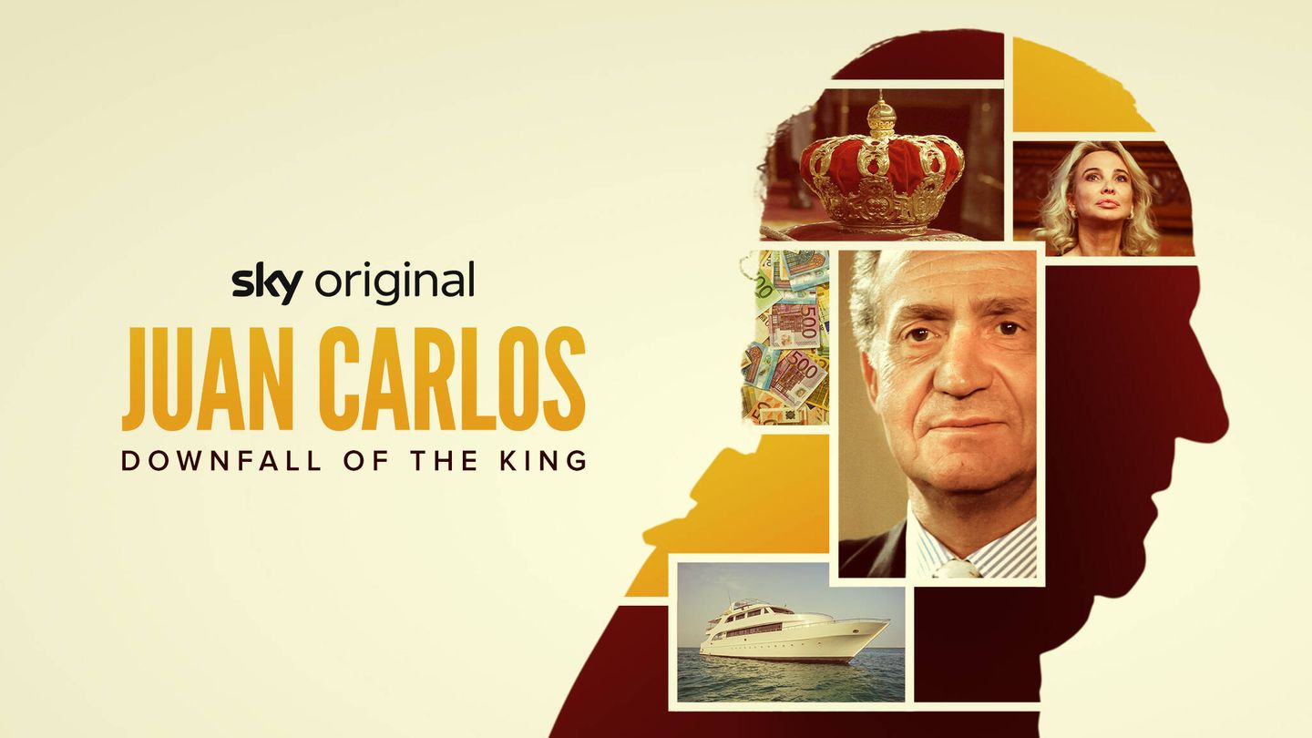 Cartel promocional del documental del rey Juan Carlos. 