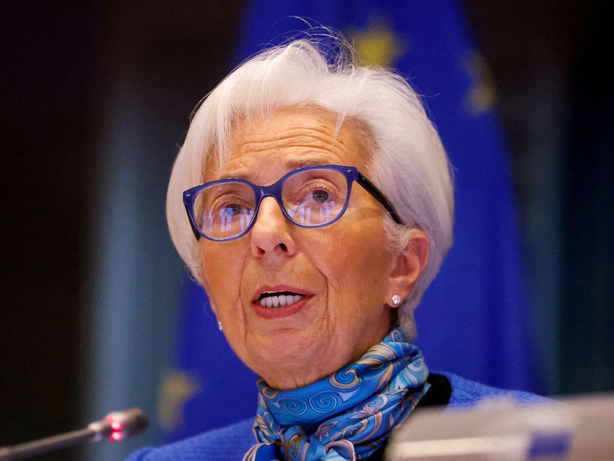 Foto: Christine Lagarde, presidenta del BCE. (Reuters/Geron)