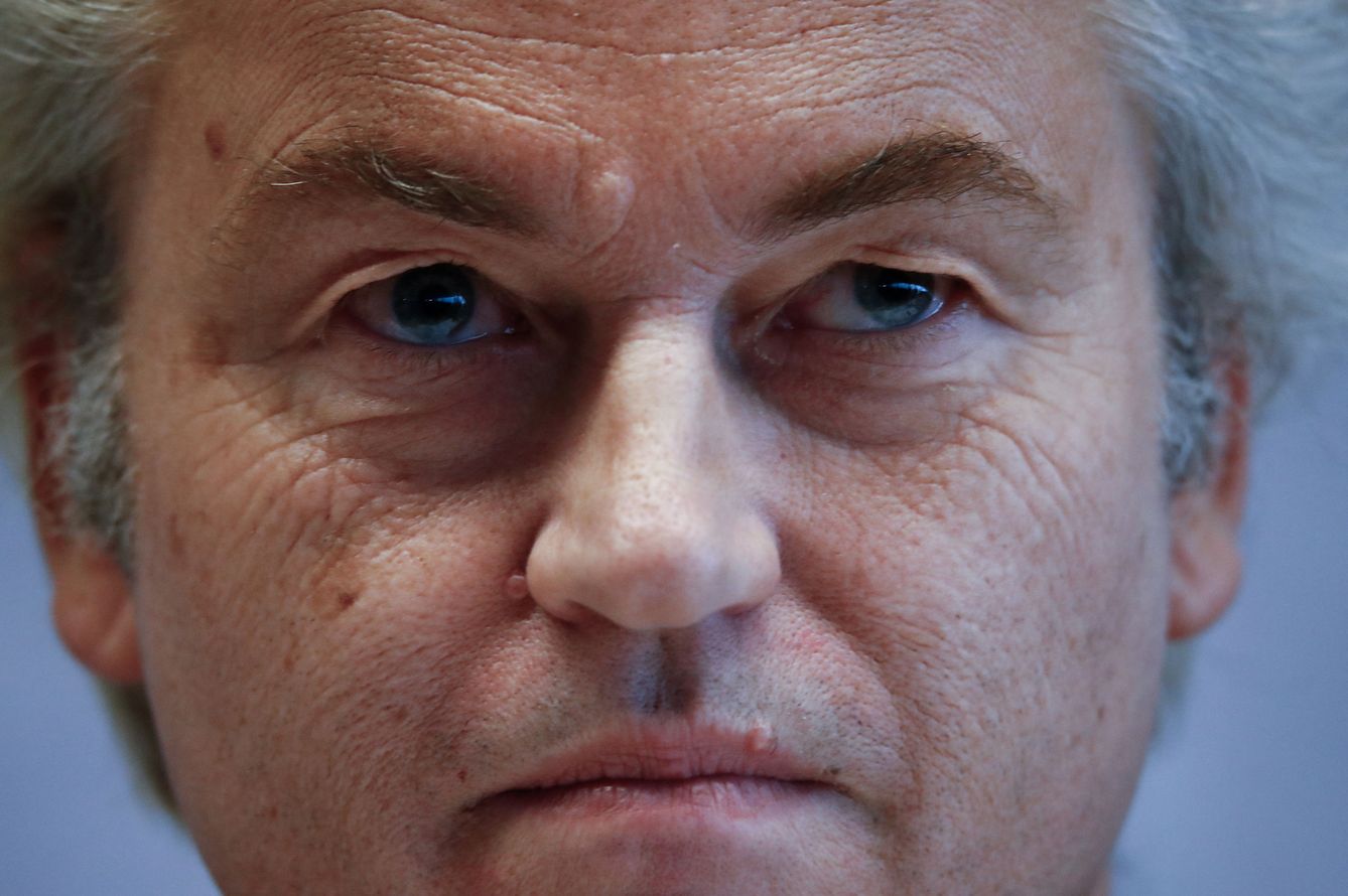 Geert Wilders durante un acto con líderes de la ultraderecha europea en Coblenza, en enero de 2017 (Reuters)