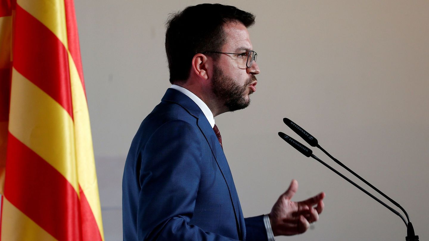El vicepresidente del Govern y candidato de ERC a presidir la Generalitat, Pere Aragonès. (EFE)