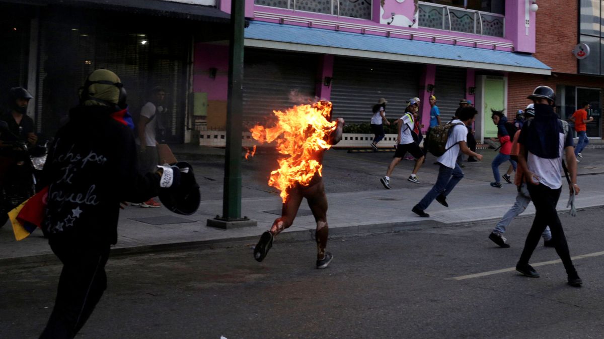 La AN accede a extraditar a Venezuela a un manifestante por prenderle fuego a otro