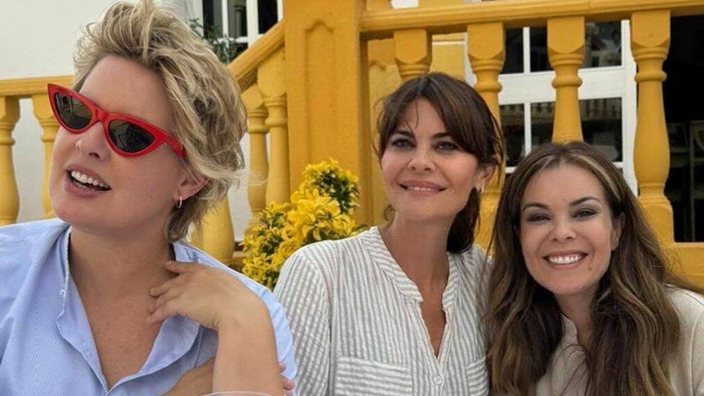 Tania Llasera, María José Suárez y María José Campanario. (Instagram/@jesusjaneirobazan)