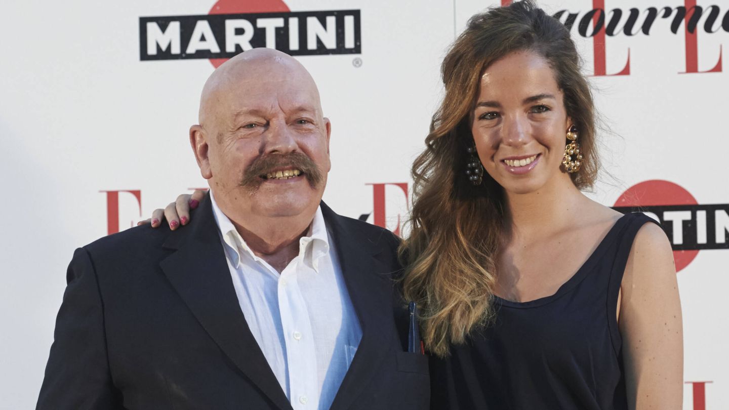 José María Íñigo, junto a su hija. (Getty/Carlos Álvarez)