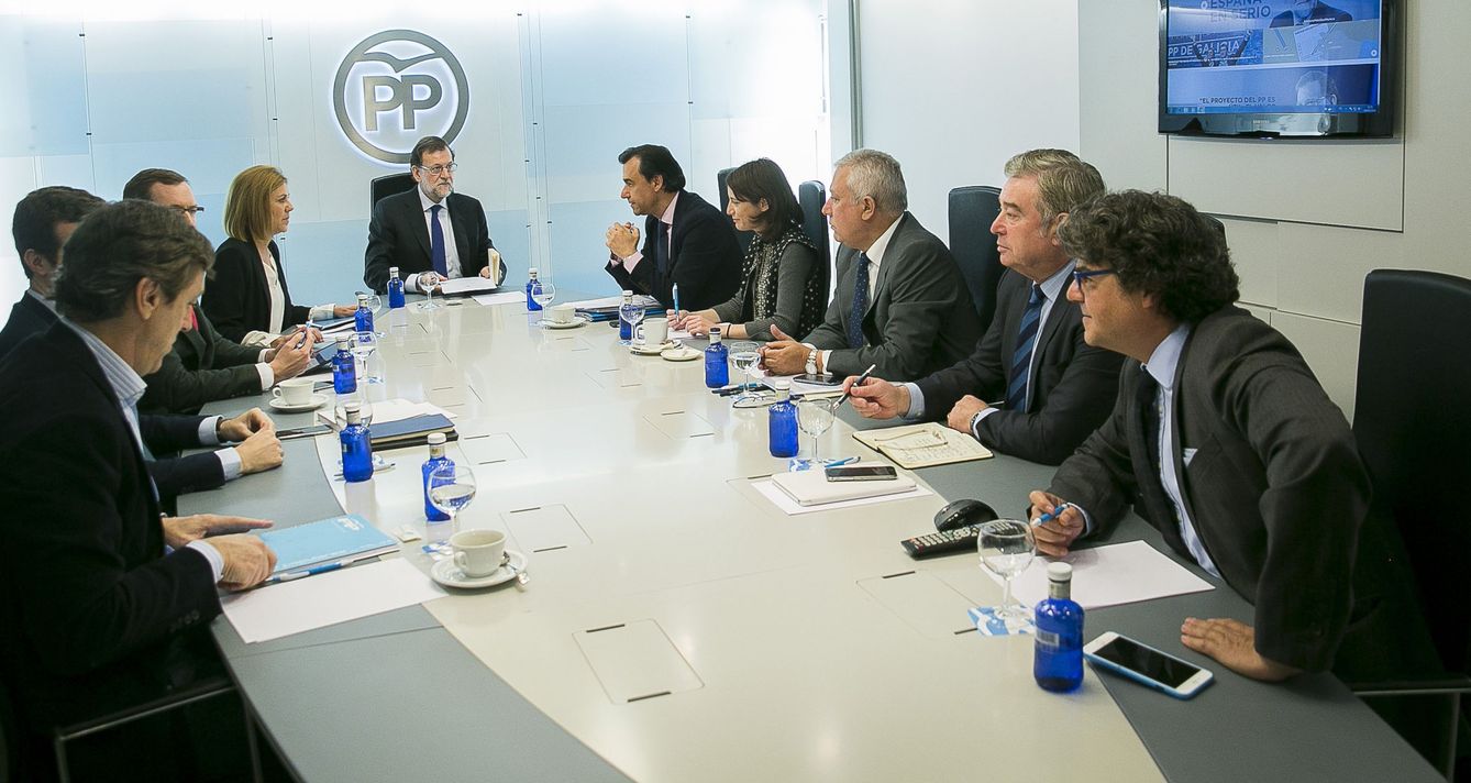 Reunión del Comité de Dirección del PP. (EFE)