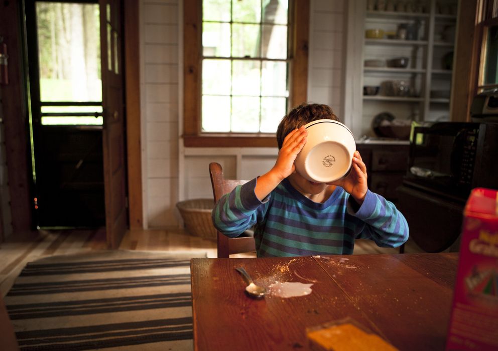 Foto: ¿Cuál es el desayuno más equilibrado para los hijos de los españoles? (Corbis)