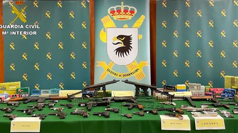 Desarticulan una red de tráfico y venta ilegal de armas en Valencia y Vizcaya