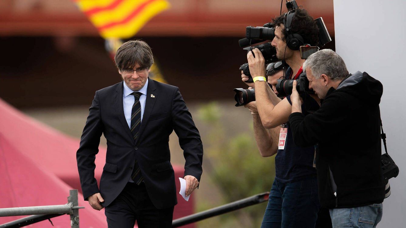 Foto: El expresidente del Ejecutivo catalán, Carles Puigdemont. (Getty)