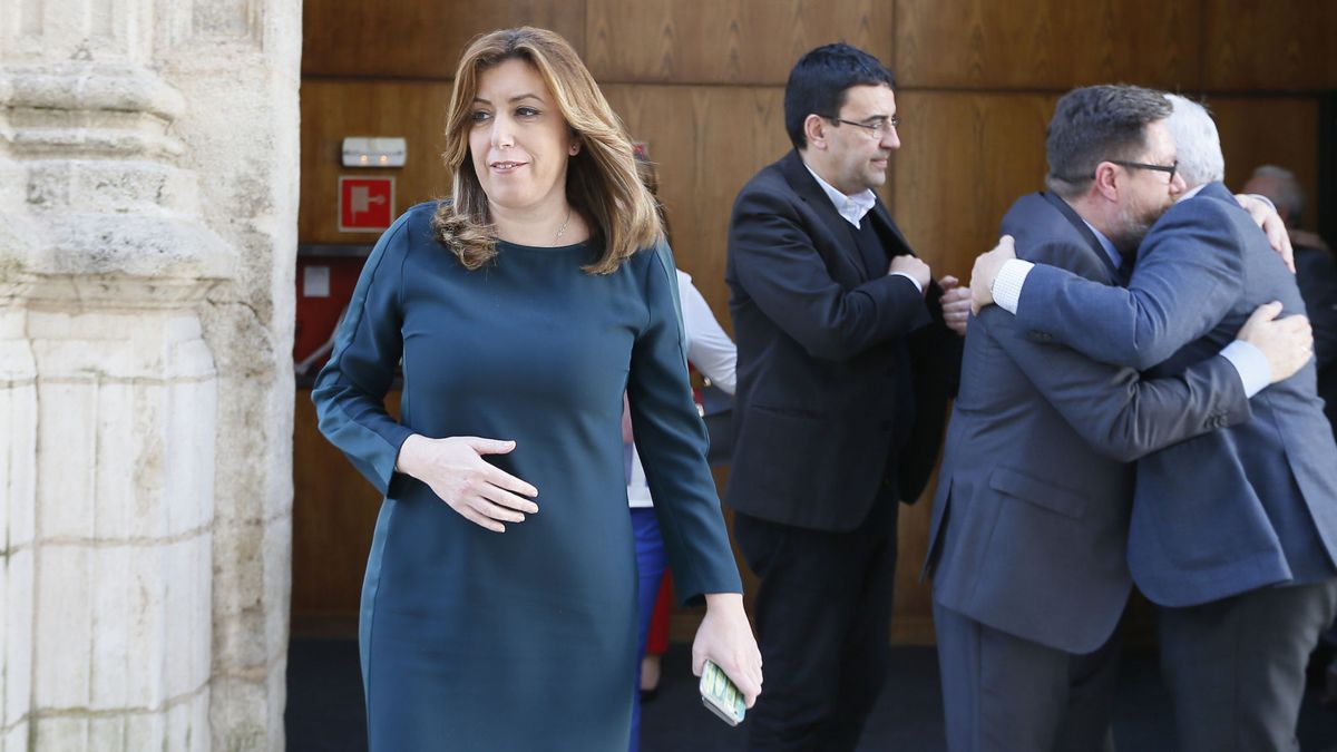 Susana Díaz no empieza con buen pie: Cataluña se le cruza en la precampaña