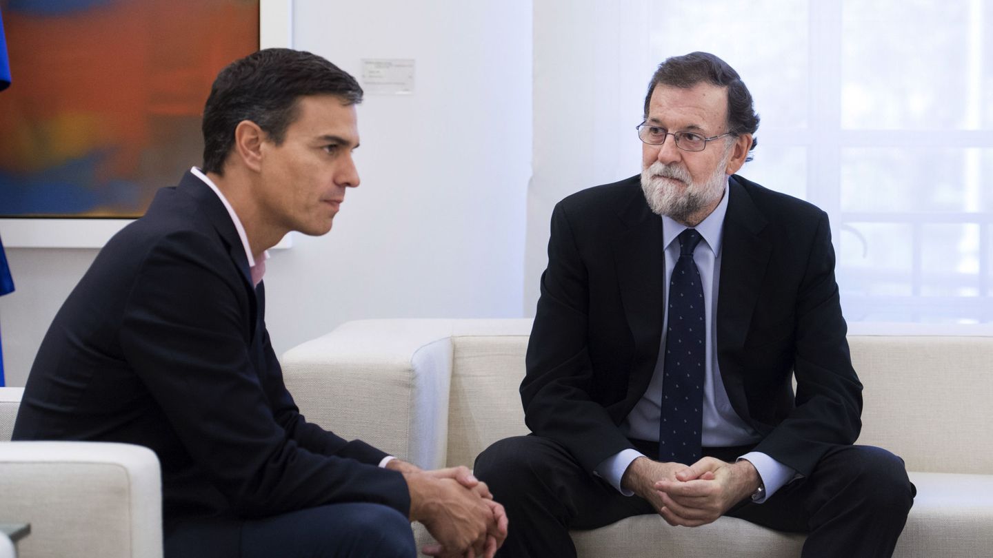 Mariano Rajoy y Pedro Sánchez. (EFE)