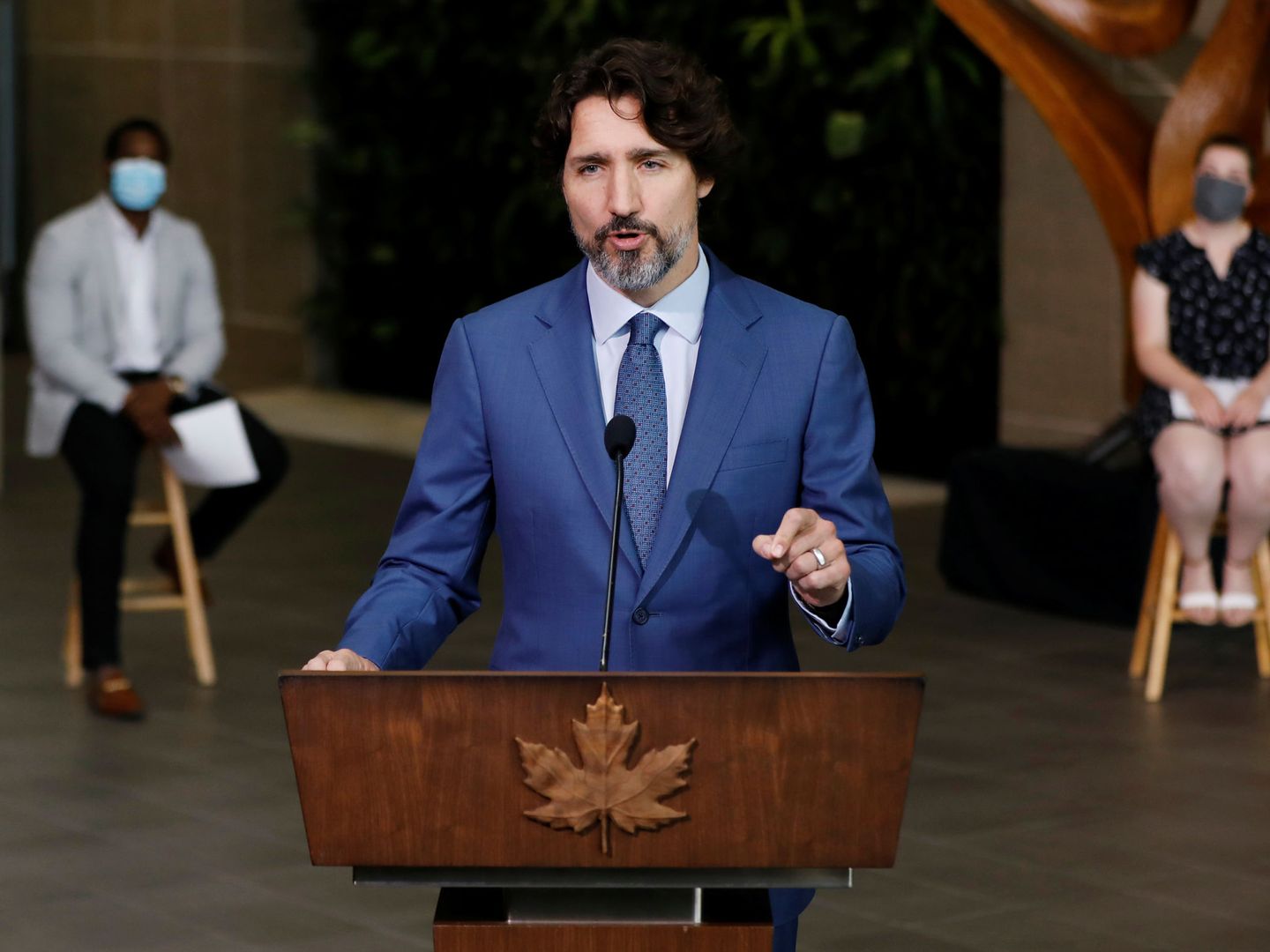 El primer ministro de Canadá, Justin Trudeau. (Reuters)