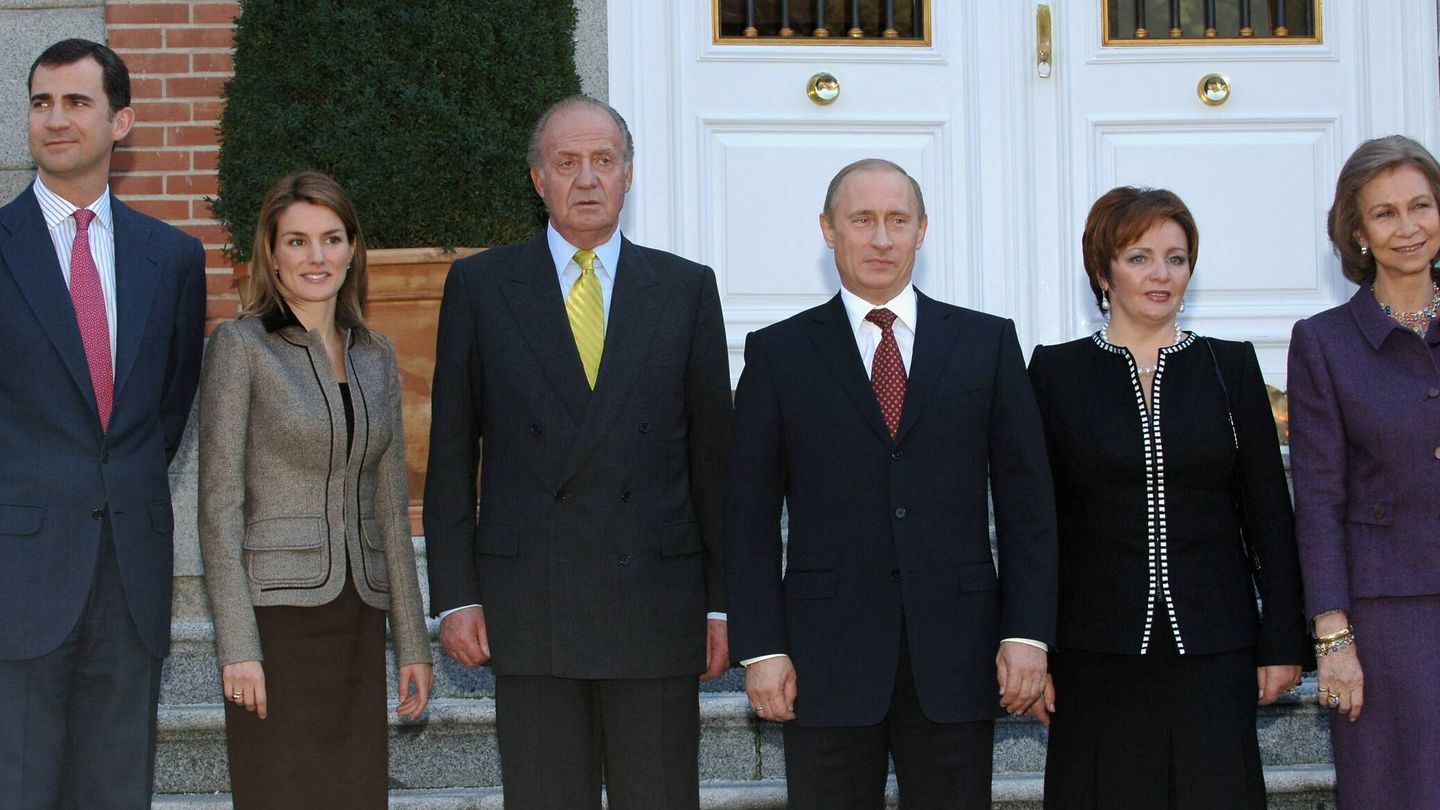 Putin, en visita oficial a España en 2006. (Getty/Carlos Álvarez) 