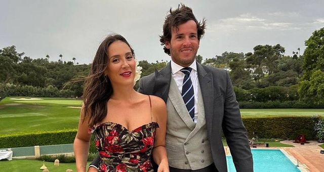 Tamara Falcó e Íñigo Onieva, en la boda de Luisa Bergel. (Instagram/@tamara_falco)