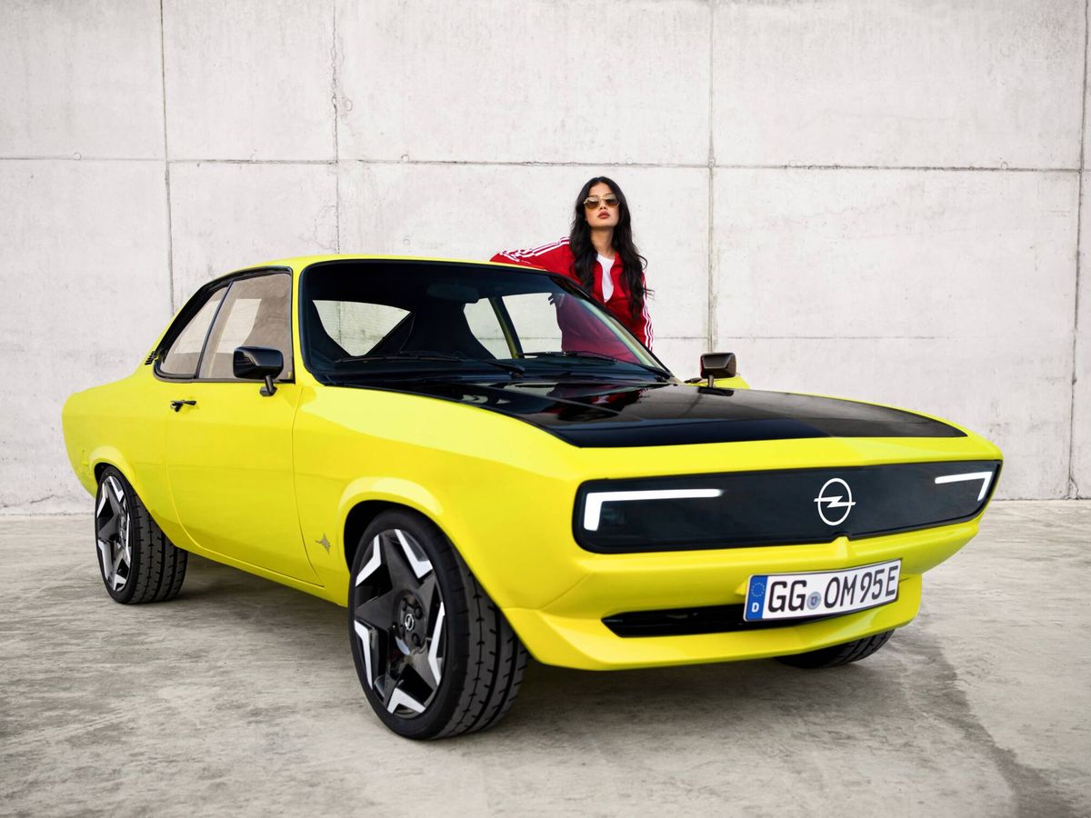 Foto: El Opel Manta GSe ElektroMOD servirá de base a un futuro deportivo eléctrico de la marca alemana.