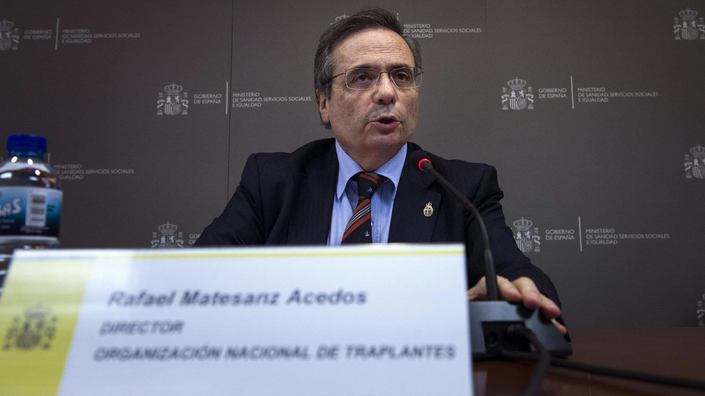 El director de la Organización Nacional de Trasplantes (ONT), Rafael Matesanz. (EFE)