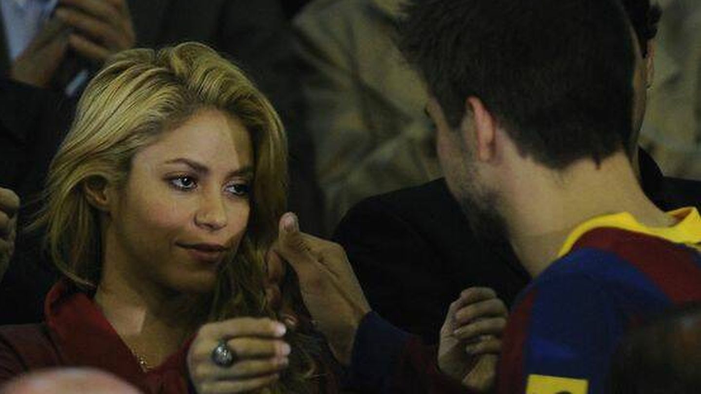  Shakira y Piqué, en una imagen de archivo. (Getty/David Ramos)