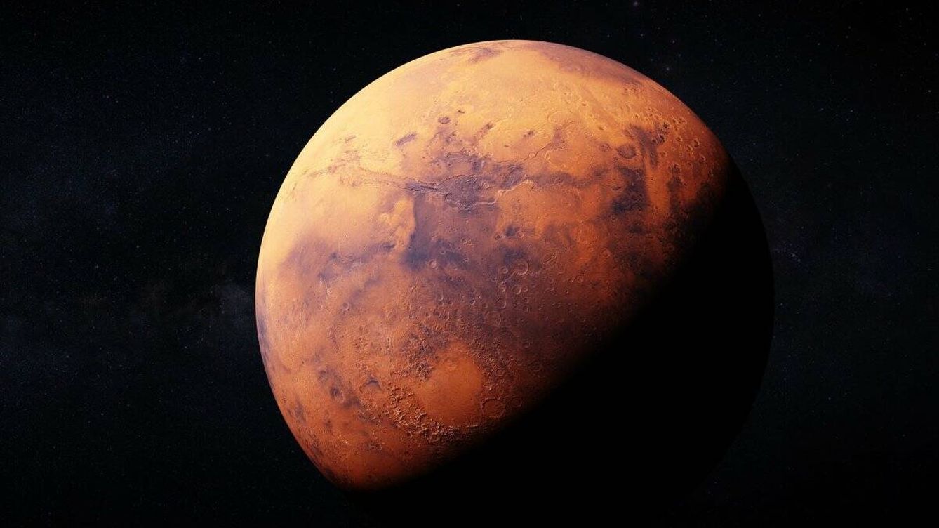 Foto: Marte fue derruido por la debilidad del campo magnético y eventos solares extremos. (NASA)