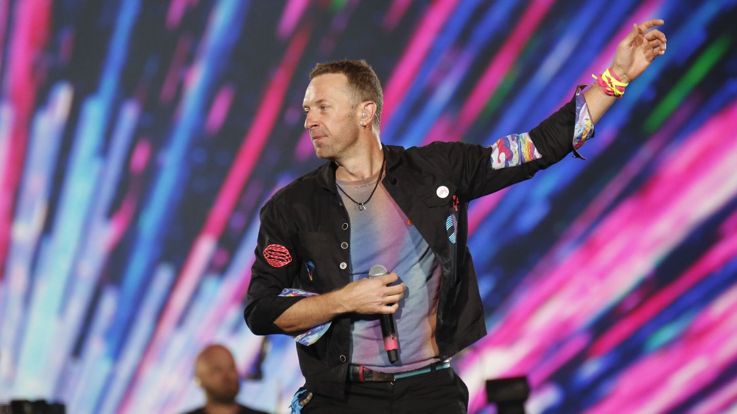 El vocalista de Coldplay, Chris Martin. (EFE/Francisco Guasco) 