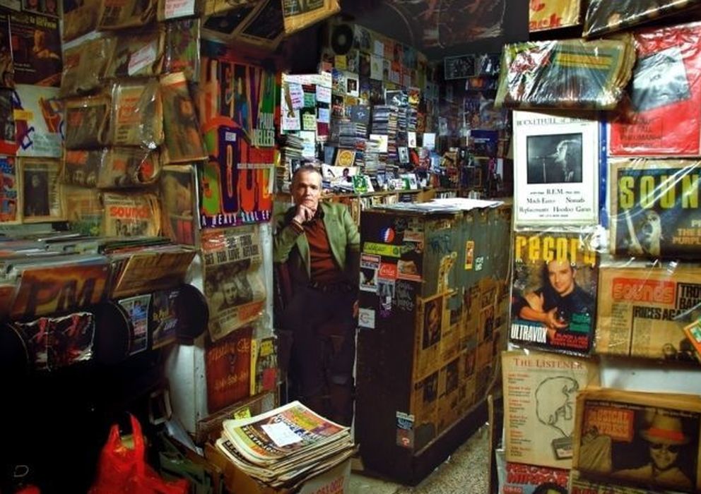 Foto: El dueño de On the Beat muestra su tienda