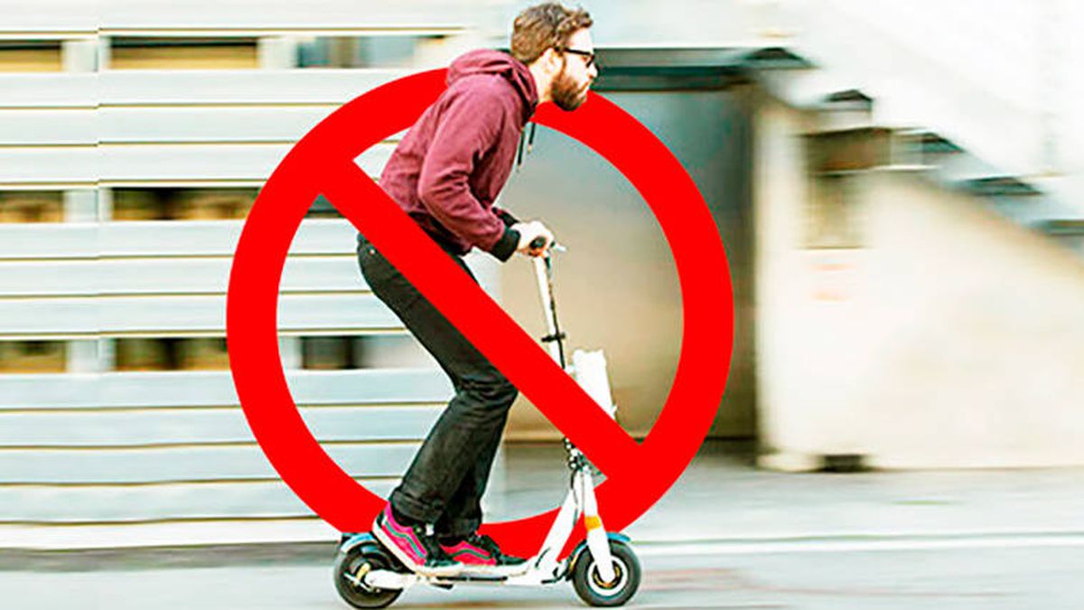 Madrid no es para patinetes eléctricos: "Nos prohíben circular por la acera y la carretera"