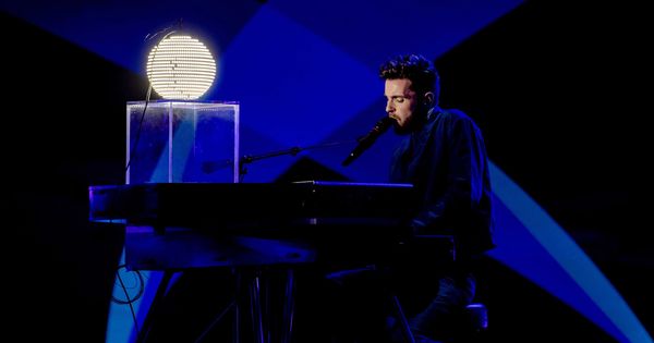 Foto: Duncan Laurence en los ensayos de Eurovisión 2019. (Efe)