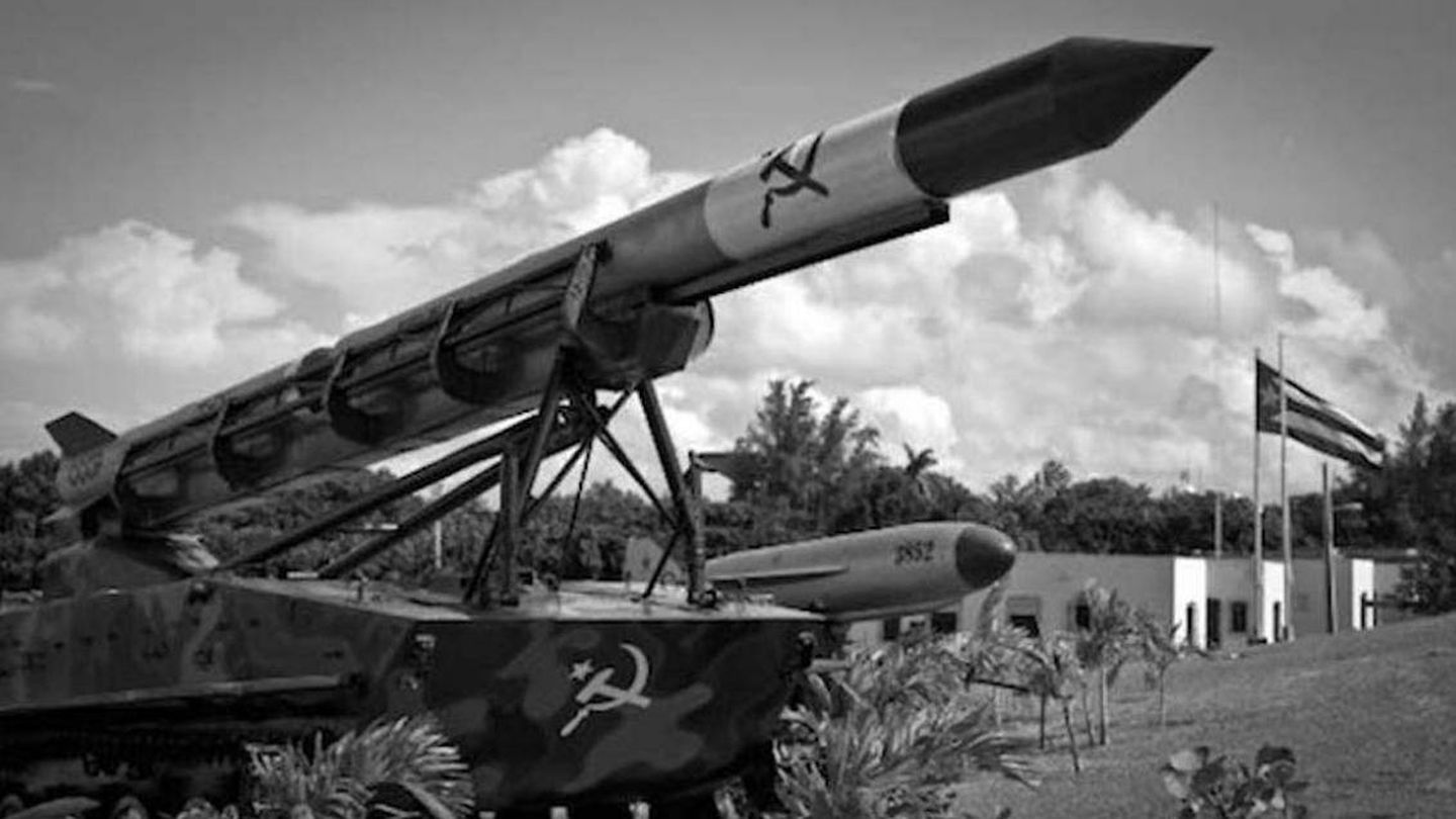 Misiles nucleares soviéticos en Cuba en 1962.