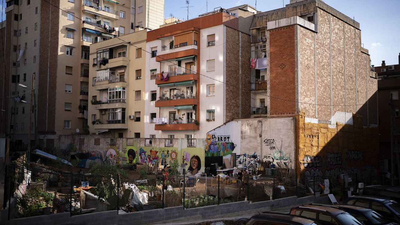 Foto: El barrio barcelonés de Baix Guinardó. (Joan Mateu Parra)
