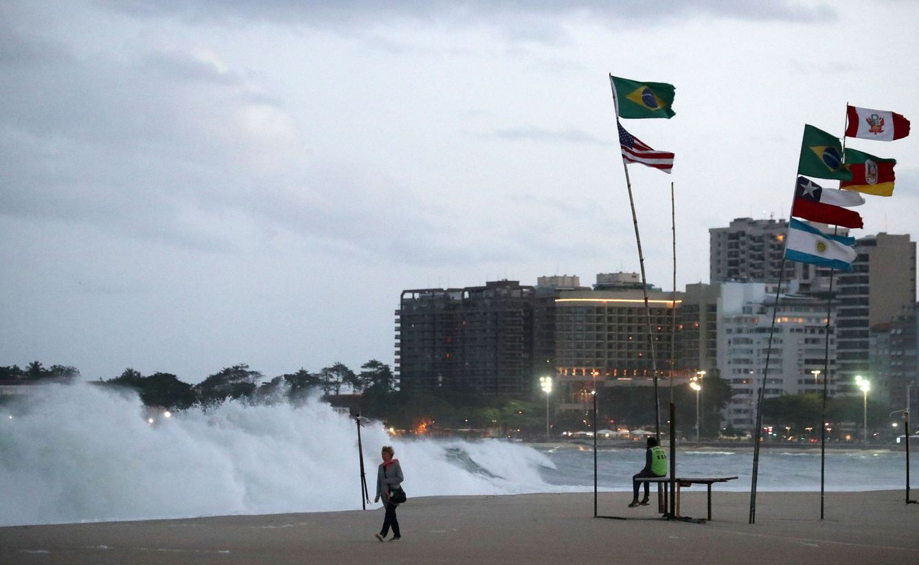 Playa de Copacabana en Río de Janeiro. (Reuters)