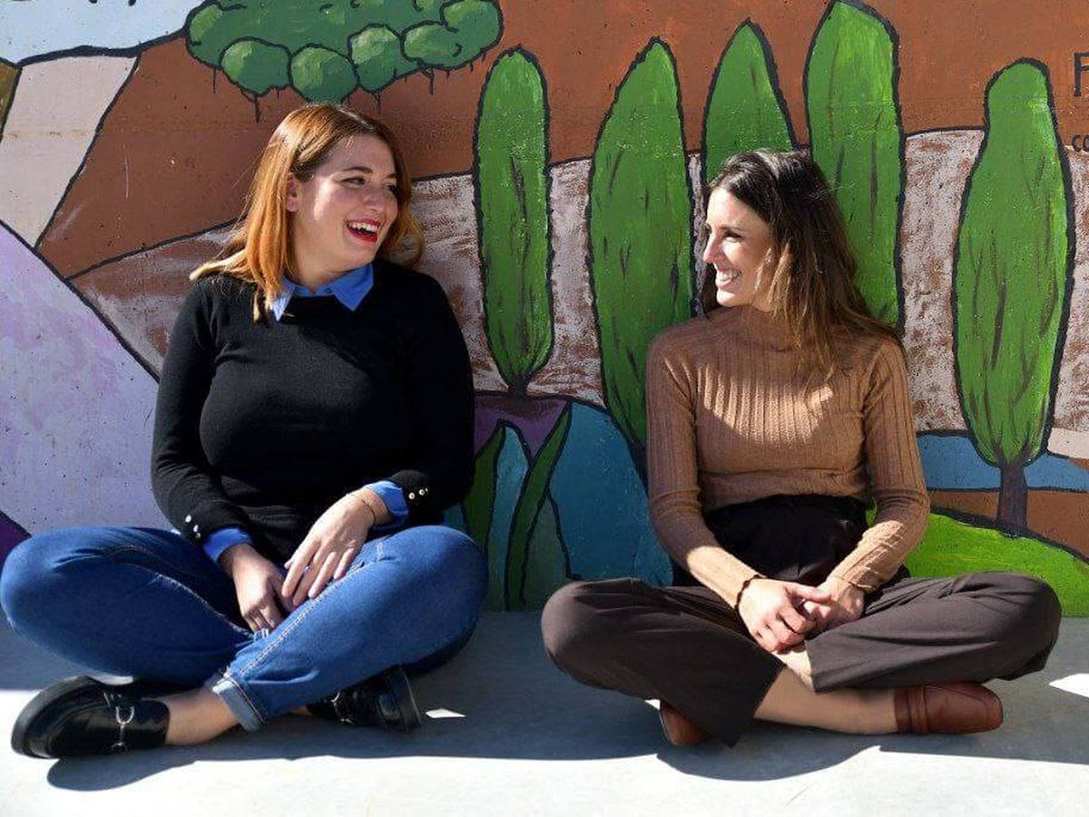 Foto: Ángela Rodríguez e Irene Montero. (Ministerio de Igualdad)