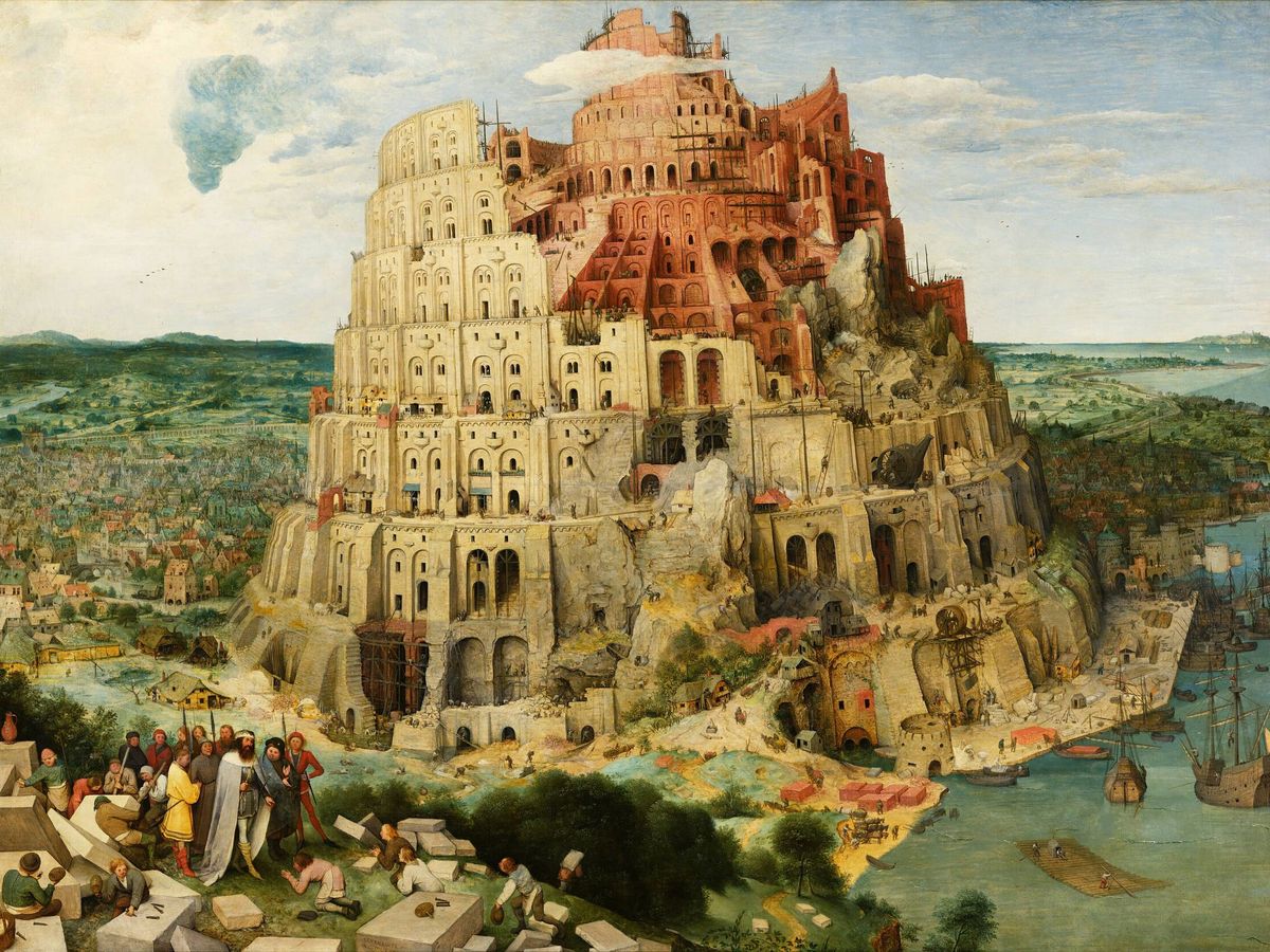 Foto: La torre de Babel. Peter Brueghel, el viejo. 1563. Kunsthistorisches Museum