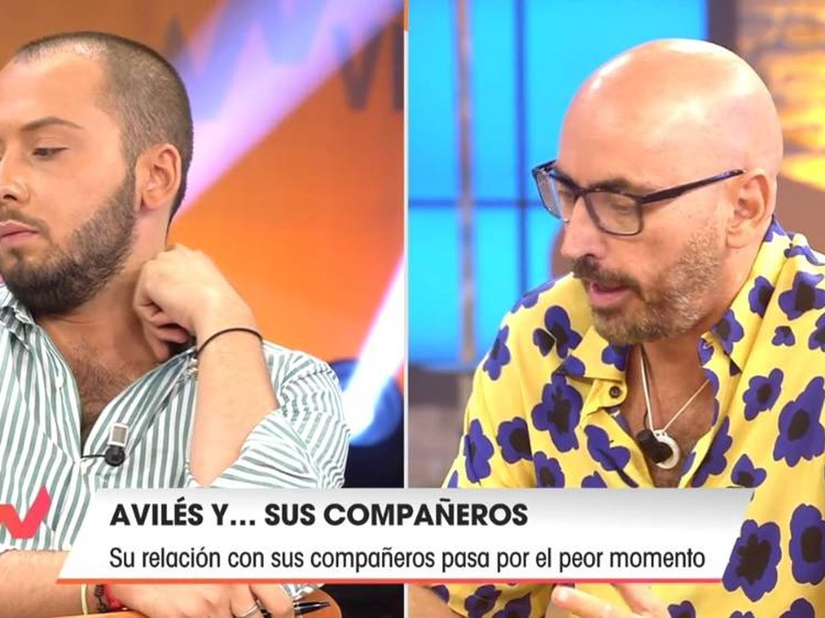 Foto: José Antonio Avilés y Diego Arrabal, en 'Viva la vida'. (Telecinco).