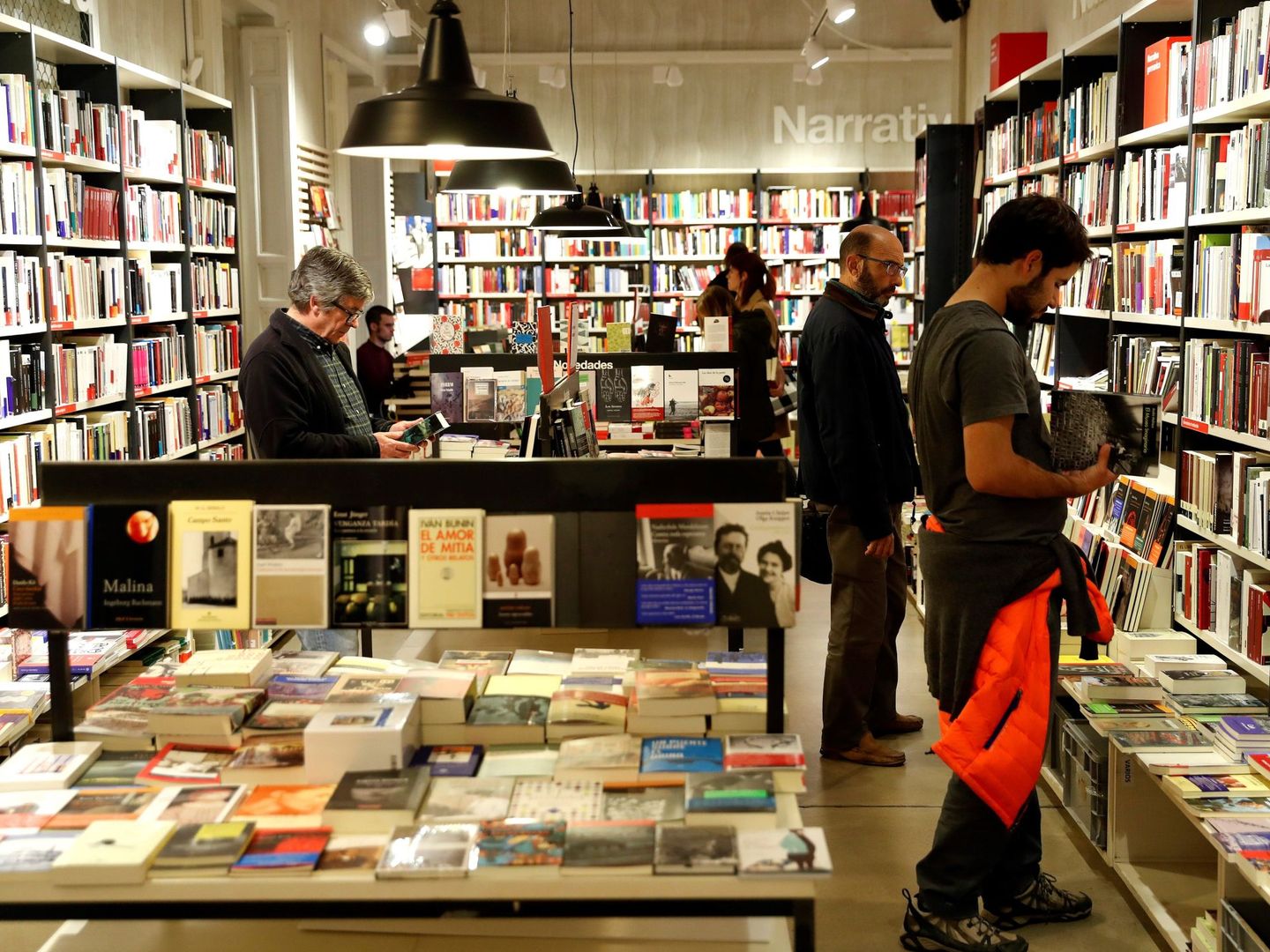 Una librería de Madrid. (Efe)
