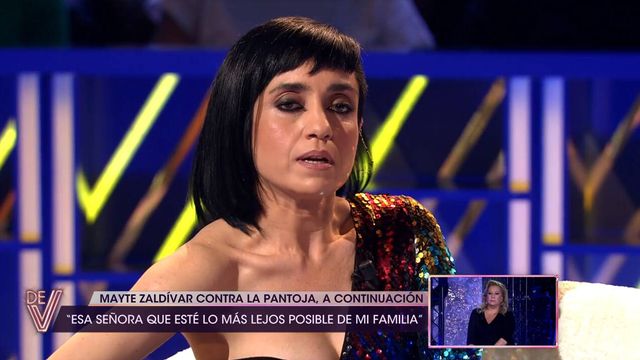 Luciana, mujer de Rafael Amargo en '¡De viernes!'. (Mediaset)