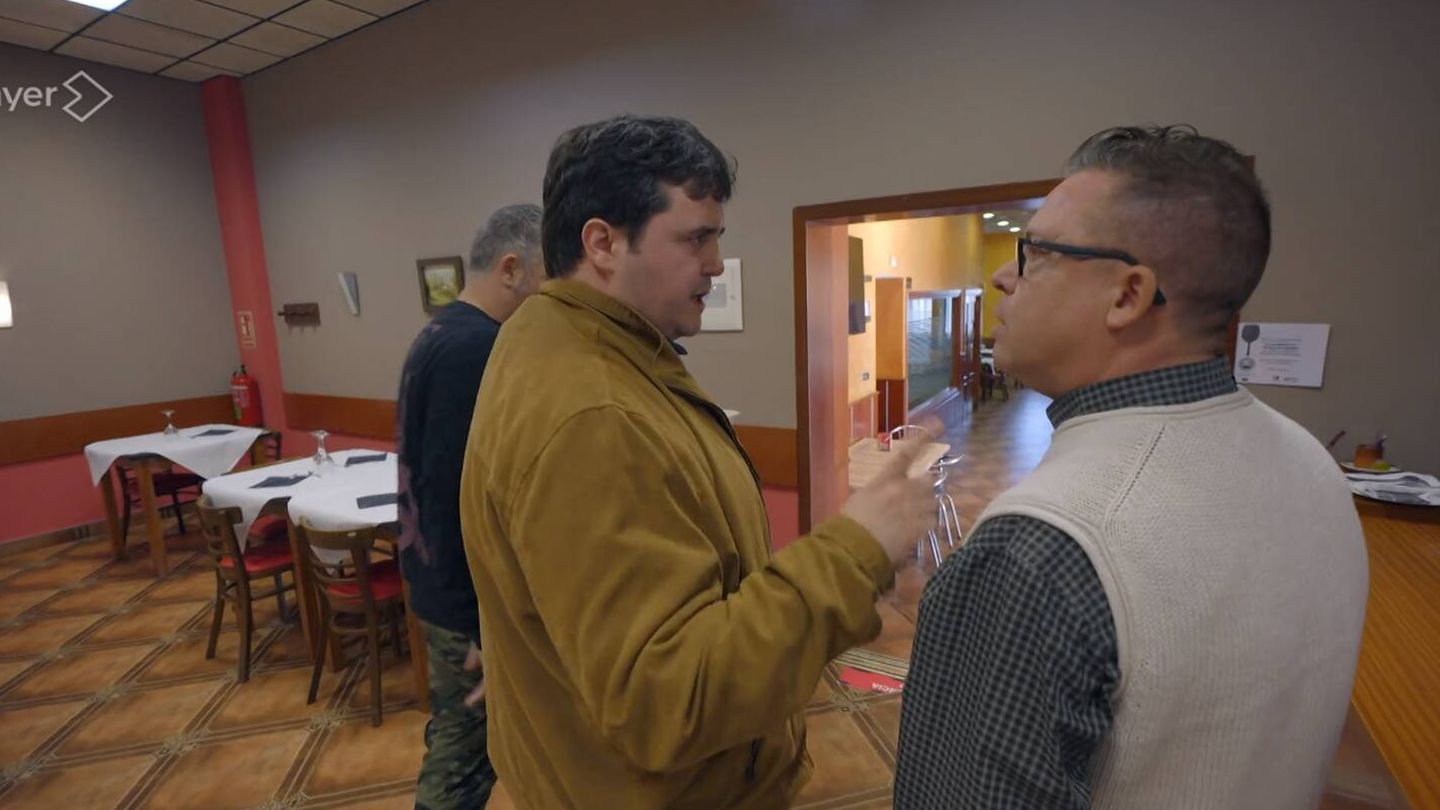 Francisco Bernad y Carlos Gilarte en 'Batalla de restaurantes'. (La Sexta)