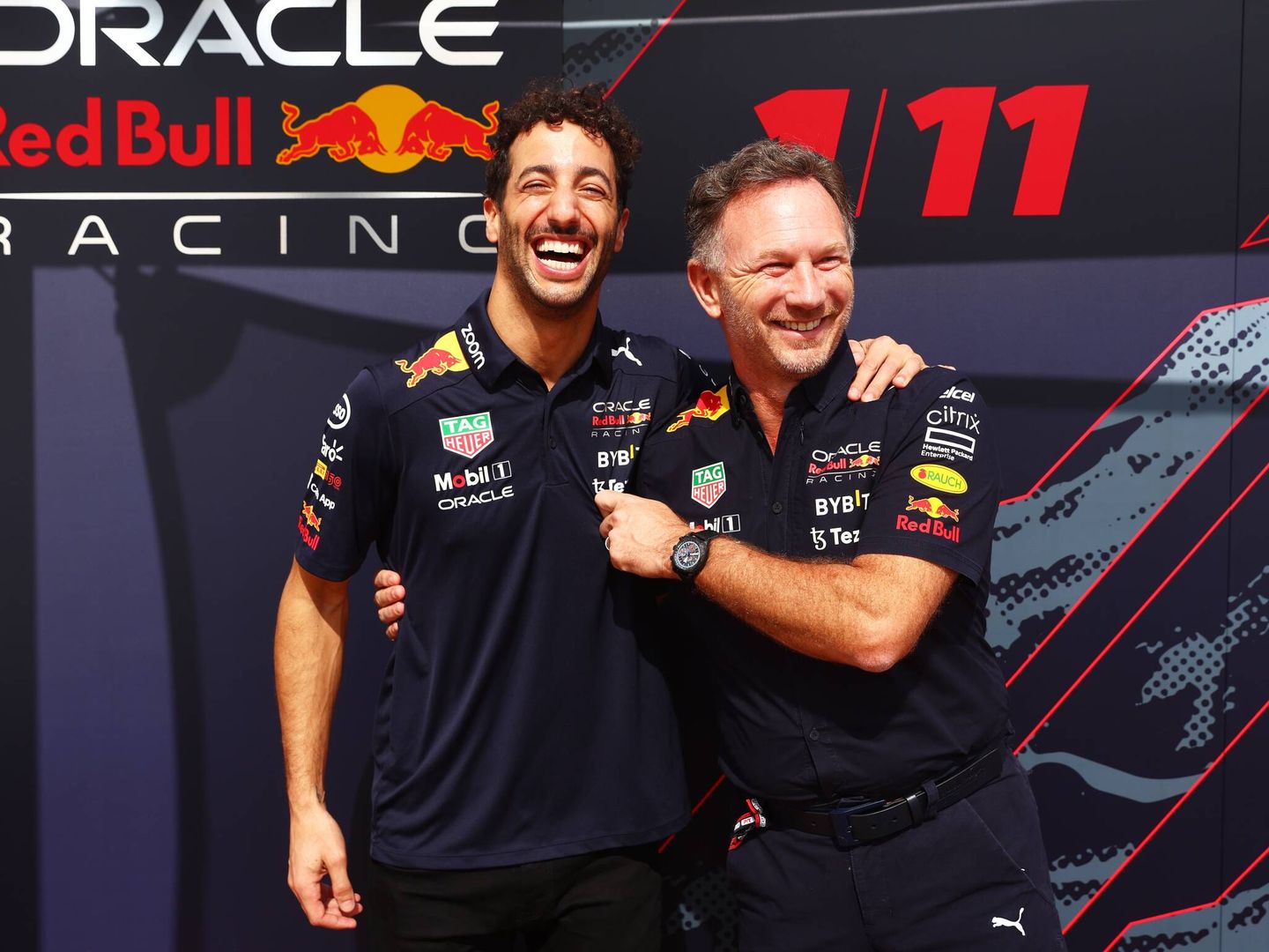 Hay alegría de Ricciardo en regresar a Red Bull. (Red Bull CP/Getty)