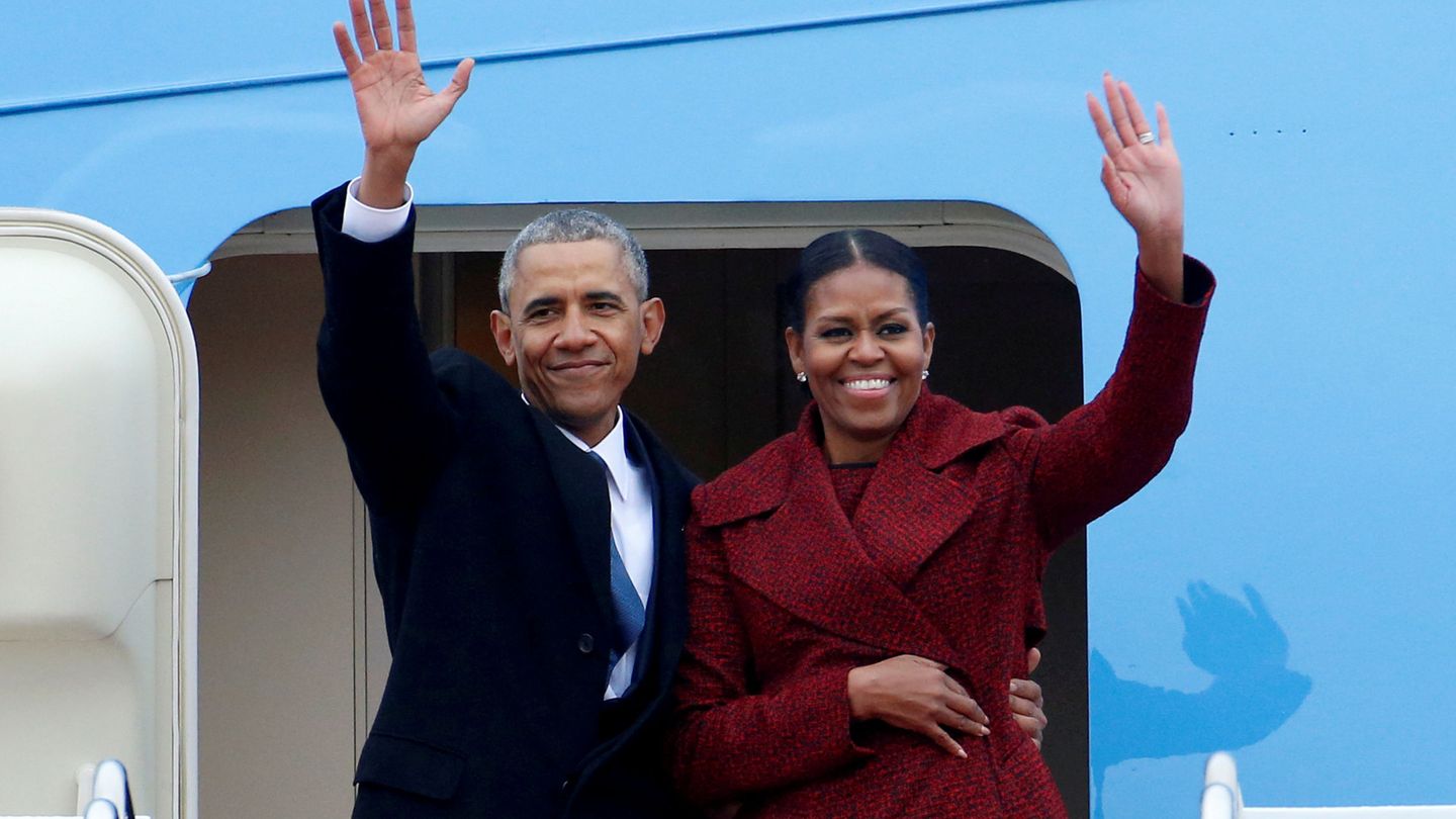 Los Obama en una imagen de archivo.(Reuters)