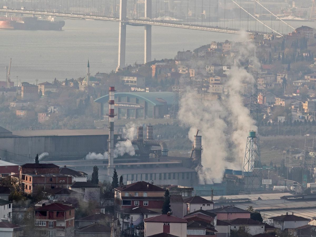 Foto: Contaminación en Turquía. (Reuters)