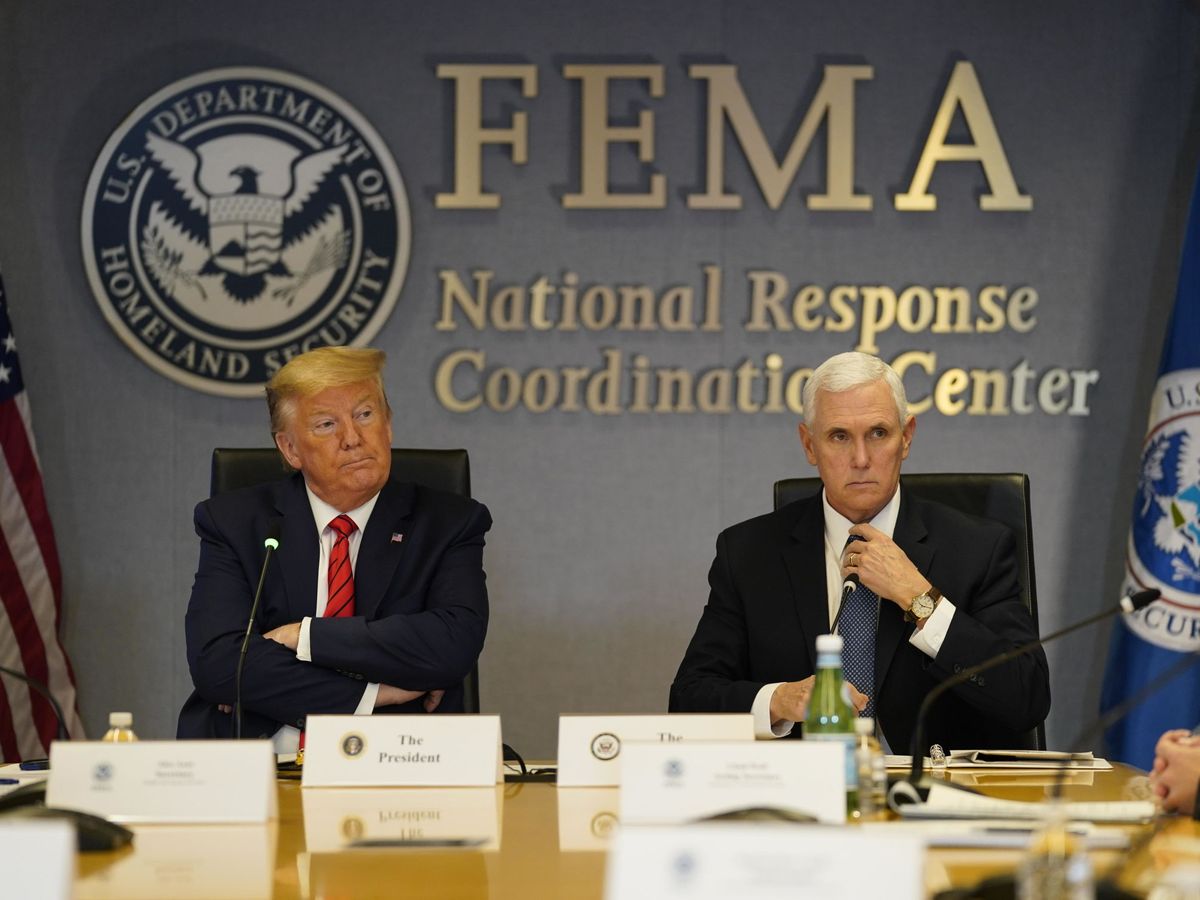 Foto: Donald Trump y el vicepresidente de EEUU, Mike Pence. (Reuters)