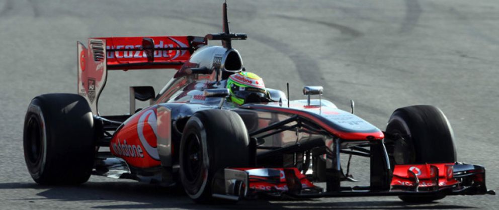 Foto: Sergio Pérez fue el más rápido en un día de 'aprendizaje' para Ferrari
