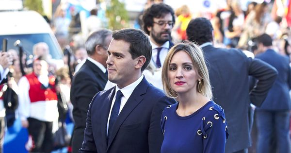 Foto: Rivera y Tajuelo, durante los Premios Princesa de Asturias. (Getty)