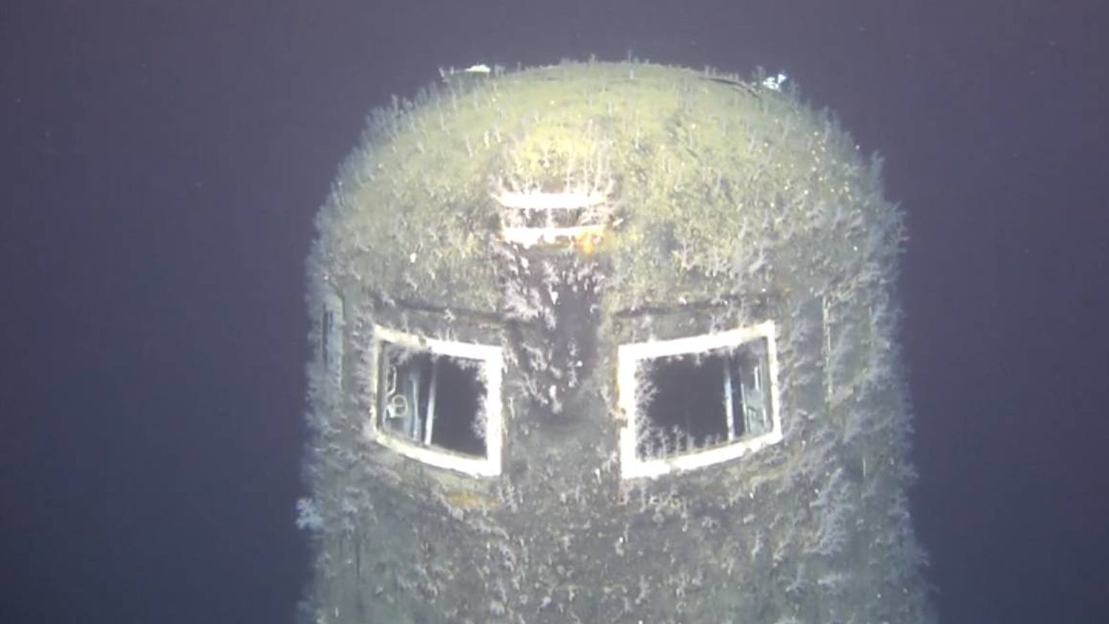 Foto: Imagen del submarino K-278 soviético, hundido en el Mar de Noruega. (CC/EPA)